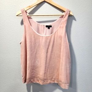 J Crew velvety tank Large petite